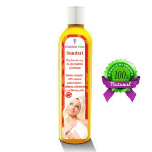 Emulsia de corp Sundari cu efect nutritiv si hidratant