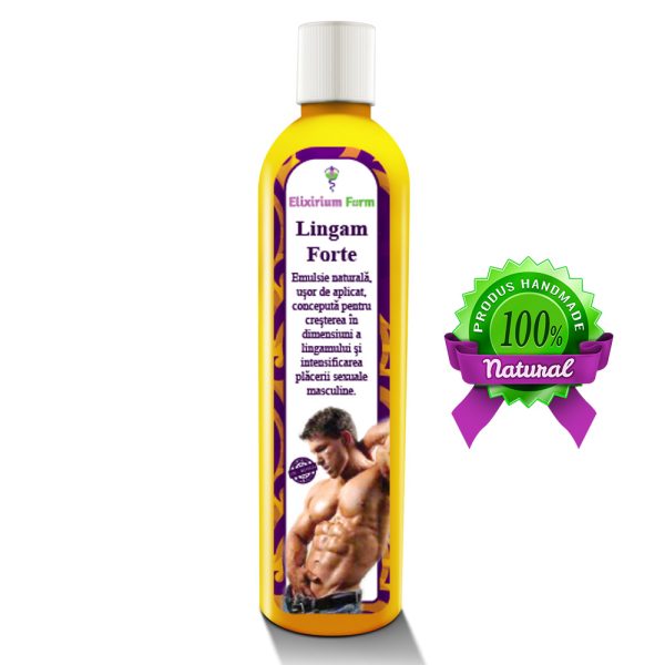 Emulsie naturală Lingam Forte pentru virilitate